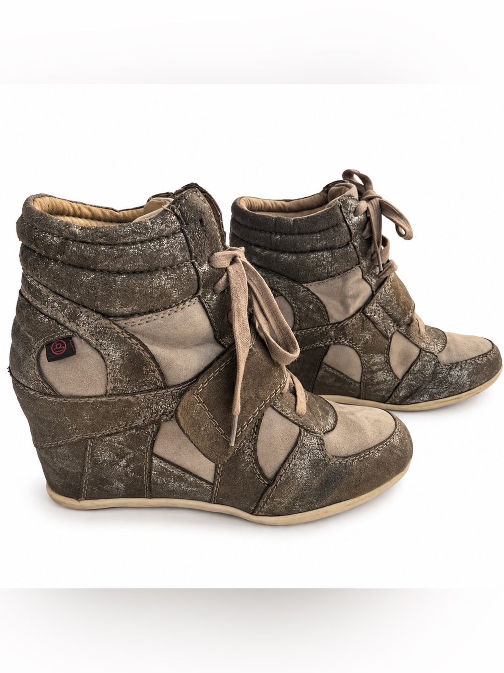 Y2K Wedge Sneakers